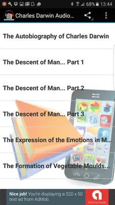 Charles Darwin Audiobooks android App screenshot 2